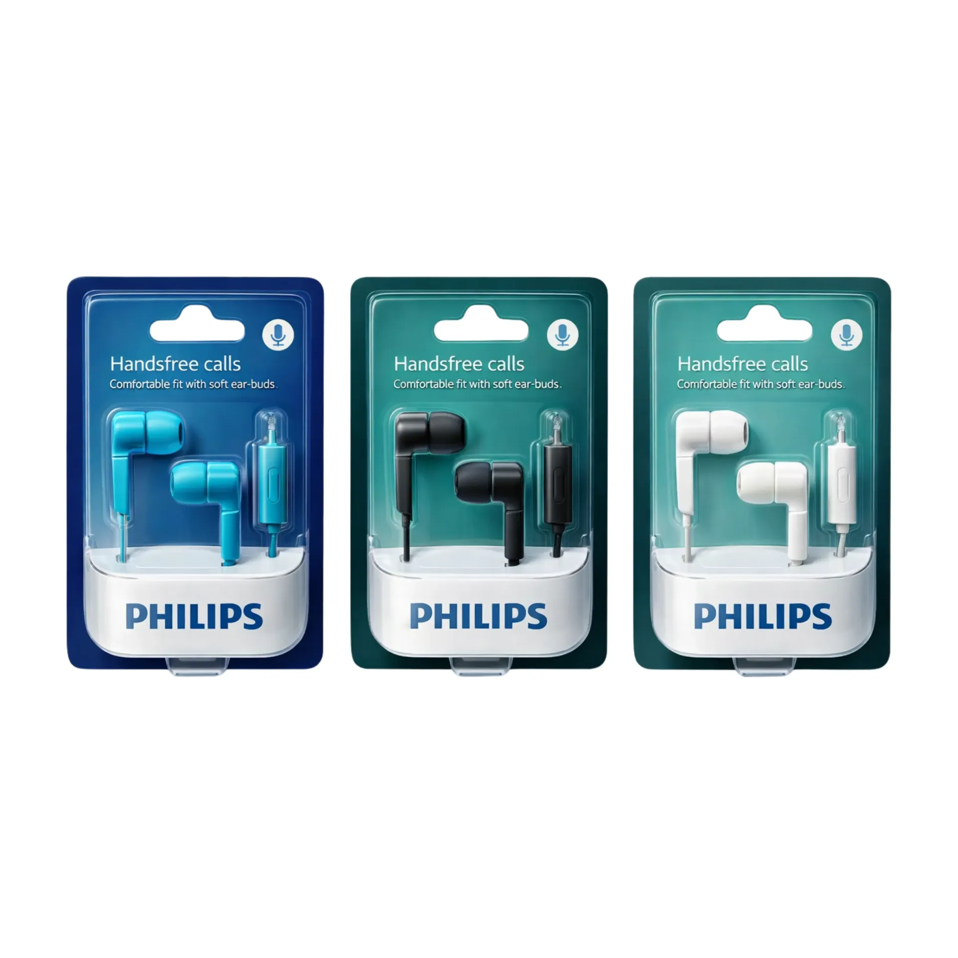 Audífonos flexibles she1405 - Philips