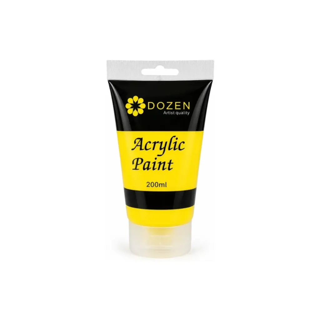 Acrílico 200ml amarillo - Finger / AA0695