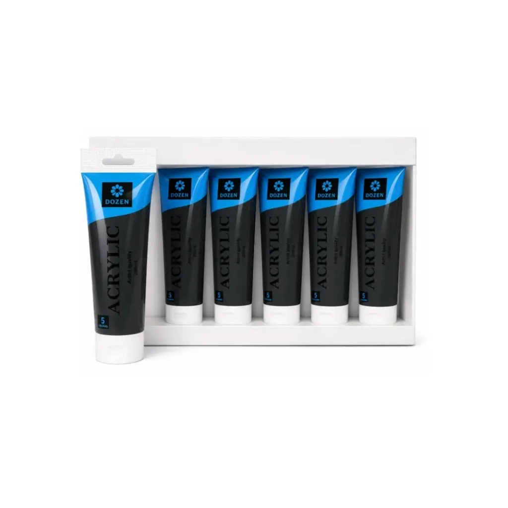 Acrílico 75ml negro - Finger / AA0690