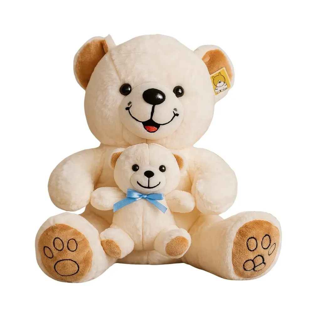 [3364] Peluche oso con osito 45cm - Finger / AA0129-3