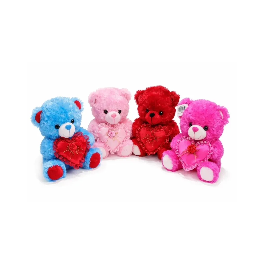 Peluche oso con corazón 35cm - Finger / AA0135-7