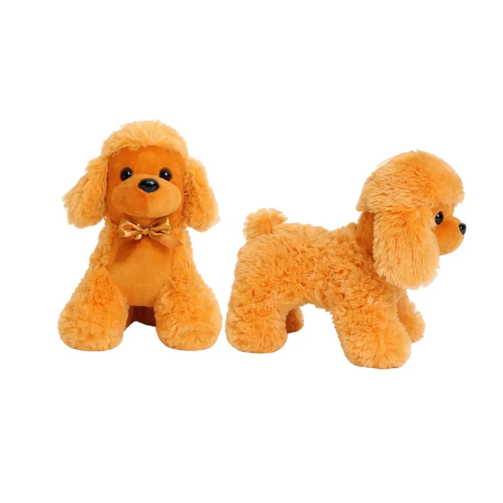 [3380] Peluche poodle 35cm - Finger