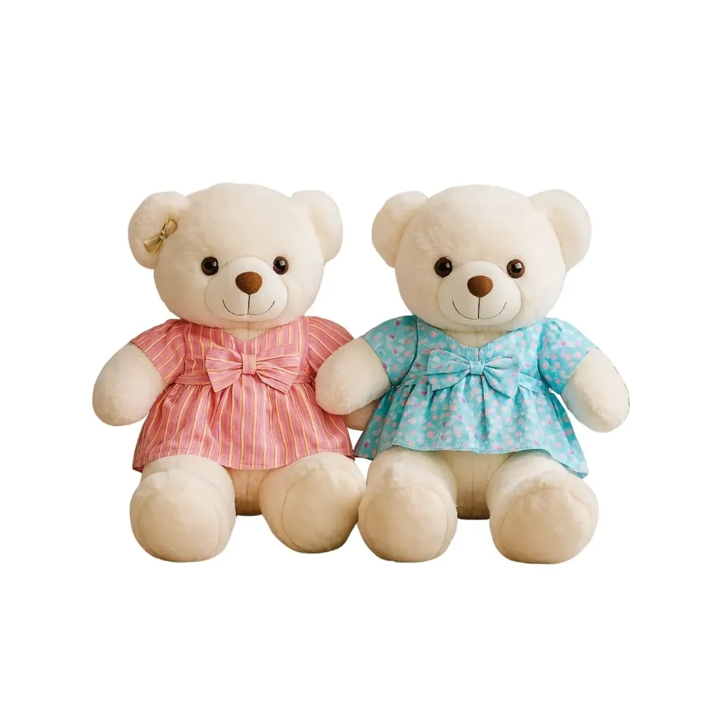 [3386] Peluche oso vestido 95cm - Finger / AA0436