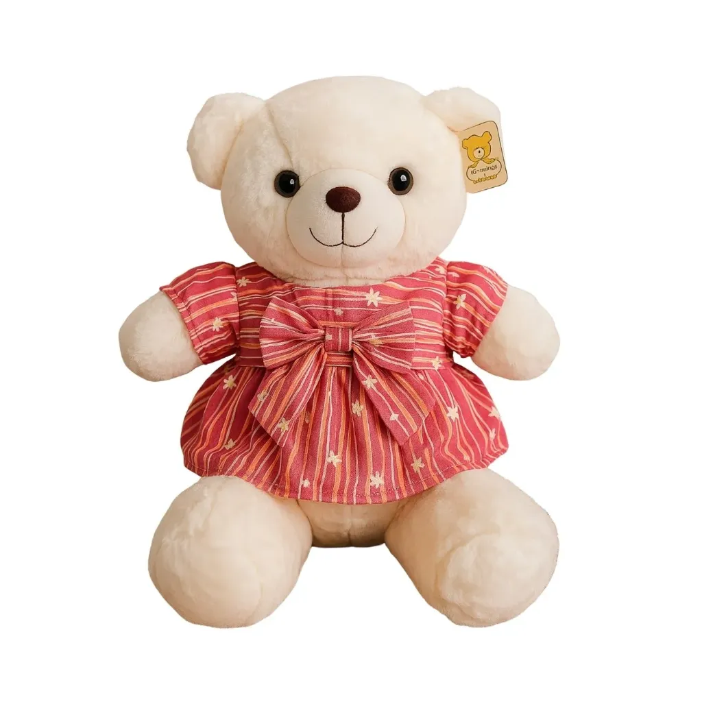 [3387] Peluche oso vestido 60cm - Finger / AA0437