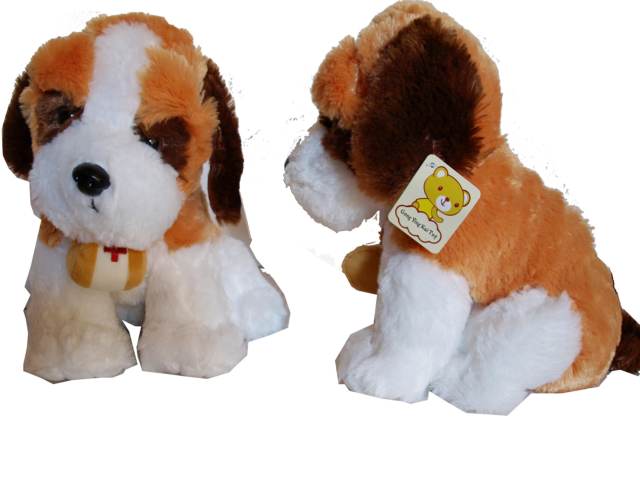Peluche perro san bernardo 21cm - Finger