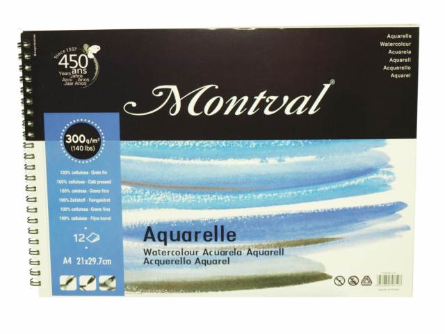 [3459] Block acuarela A4 21x29.7CM 300g - Finger / AA1889