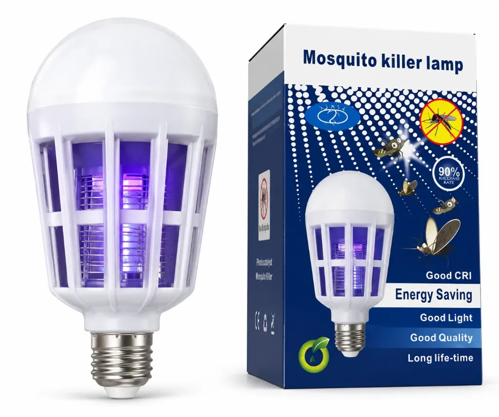 [3493] Ampolleta LED 15 W matamosquitos recargable - Finger / AA2138