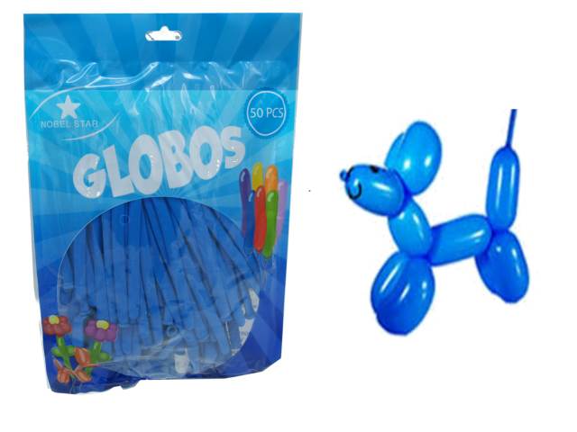 [3726] GLOBO FIGURA NOBEL X50 AZUL - Nobel