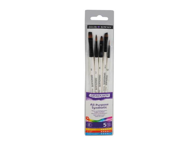 [3810] MANUAL PINCEL SET GRADUATE MIXTO 5 UN 550002
