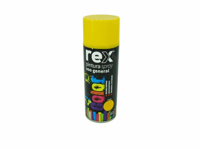 Pintura spray fluorescente amarillo 400ml - Rex / 60030