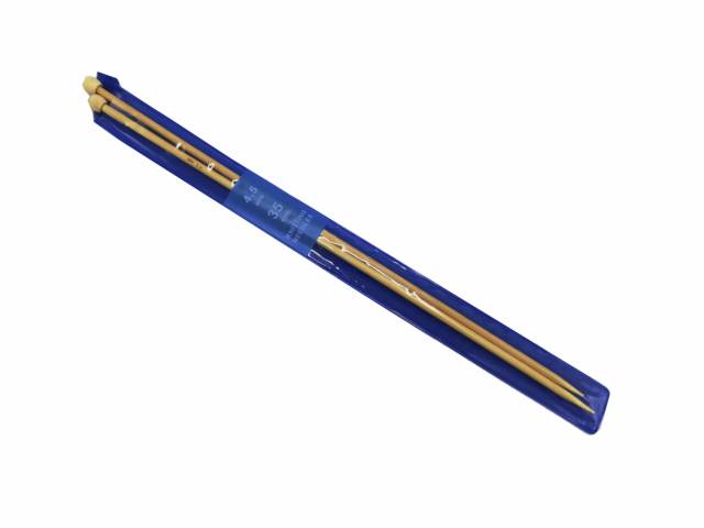 [4063] PALILLOS TEJER BAMBU 35 CM RECTO 4.5
