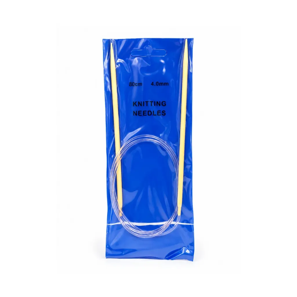 PALILLOS TEJER BAMBU 80 CM CIRCULAR 4.0  - Aladdin 