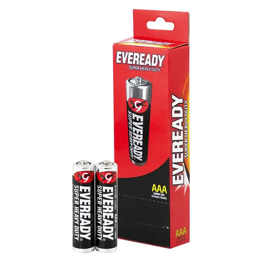 [4118] Pilas CZN 1.5 volt AAA 24 unidades - Eveready