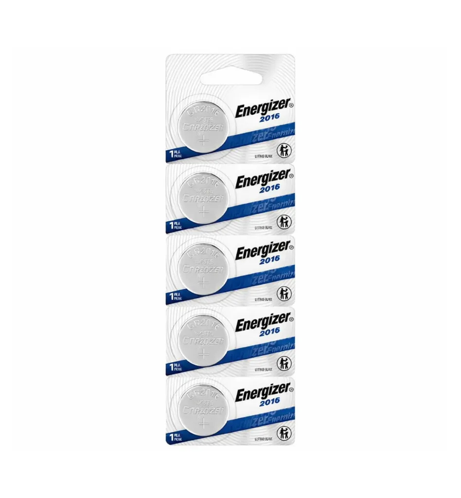[4129] Pilas 2016 reloj 3 volt 5 unidades CR2016 - Energizer