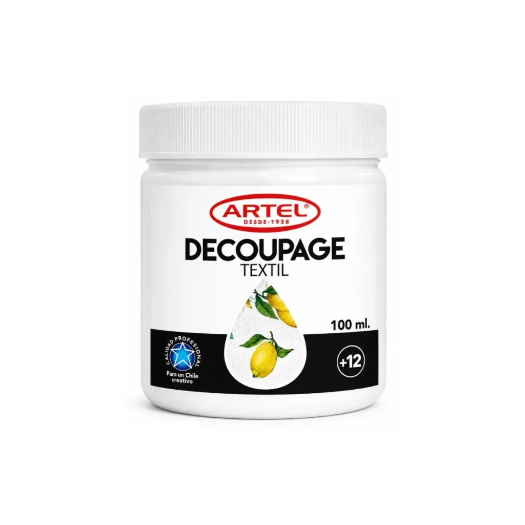 Adhesivo decoupage 100 ml textil - Artel