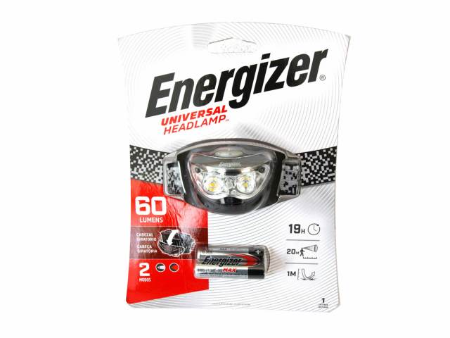 [4297] Linterna cabeza universal headlamp 60 lúmenes - Eenrgizer