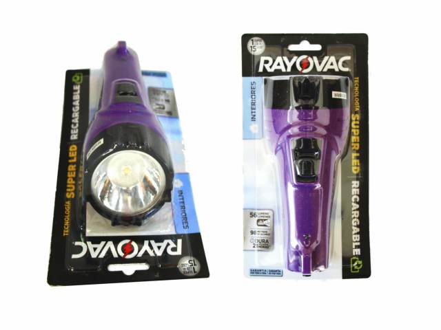 [4300] LINTERNA  RAY SUPERLED RECARG 56 LUMENS