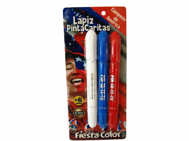 [4324] PINTACARA FIESTACOLOR PINTATETU X 3LENOX