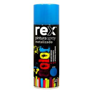 Pintura spray azul metalizado 400ml - Rex / 60020