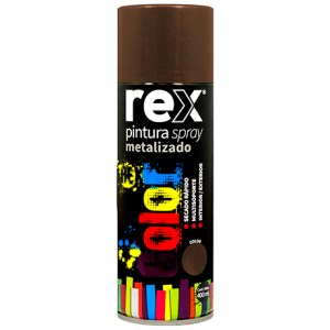 Pintura spray bronce metalizado 400ml - Rex / 60021