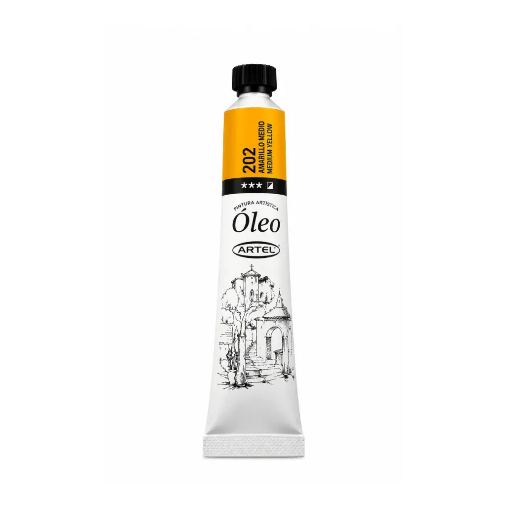 Óleo amarillo cadmio medio 22 ml  - Artel 