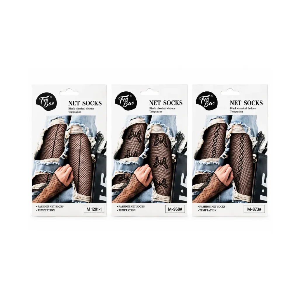 [4423] PANTY DISEÑO 3 DIF NEGR M873  M968 M880-5 1201-958