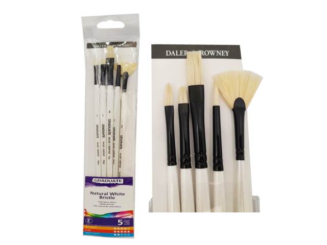 MANUAL PINCEL SET GRAD LARGO LH NATUR 5 UN 551002 - Daller