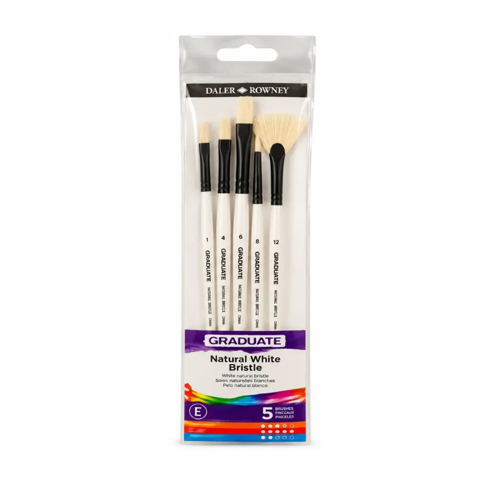 MANUAL PINCEL SET GRAD LARGO LH NATUR 5 UN 551002 - Daller