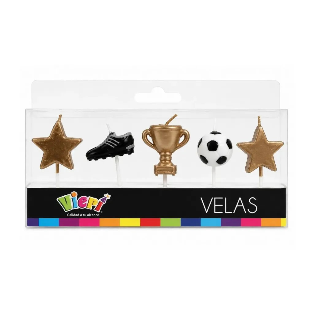 [4469] VELAS 3D FUTBOL 31030 - Vieri