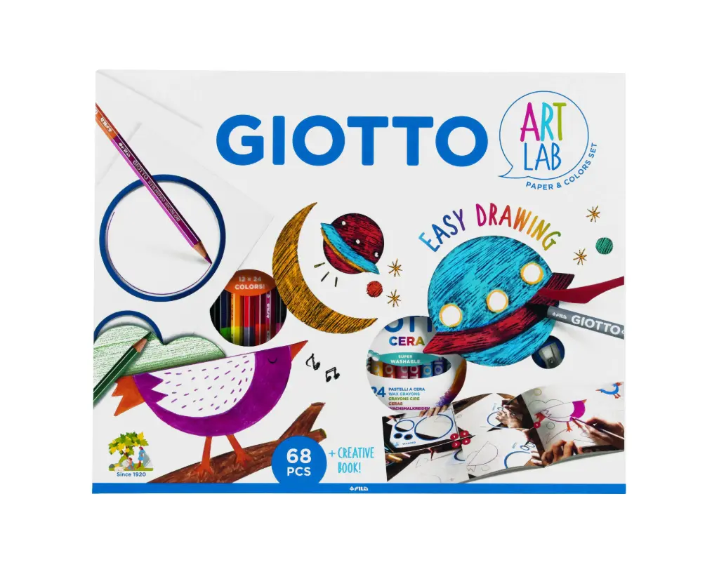 Set de arte 68 piezas - Giotto