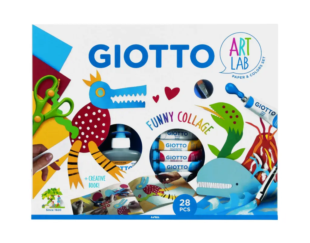 Set arte collage 28 piezas - Giotto
