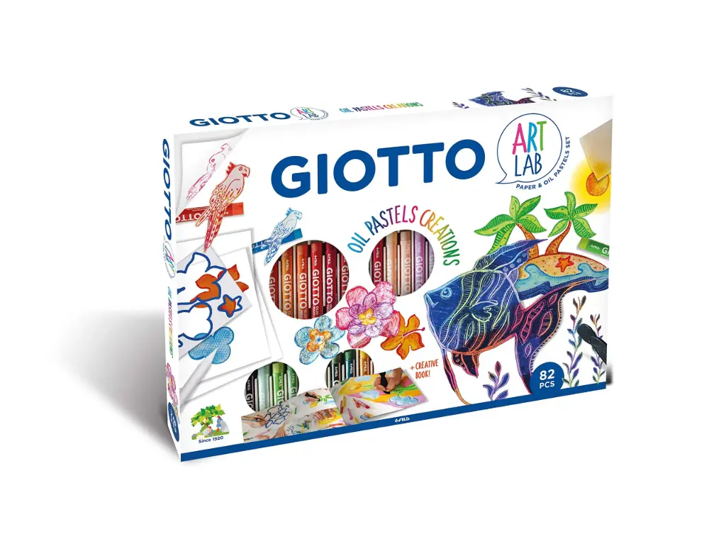 Set arte pasteles 82 unidades - Giotto