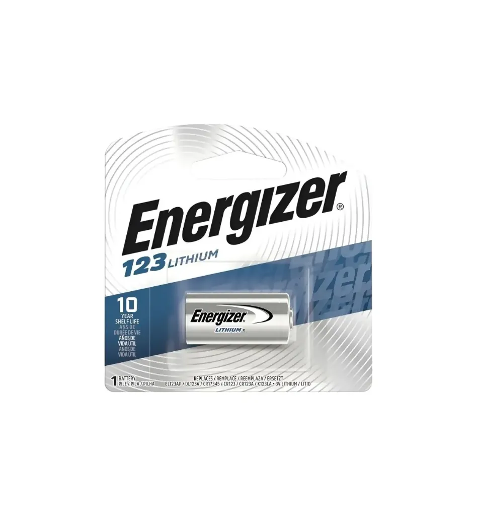 [4496] Pilas 123 lithium 3 volt 1 unidad - Energizer / CR123