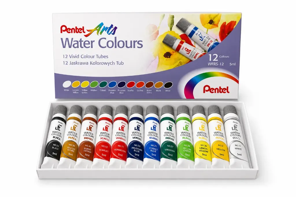 [4512] Acuarela acrílica 12 colores - Pentel
