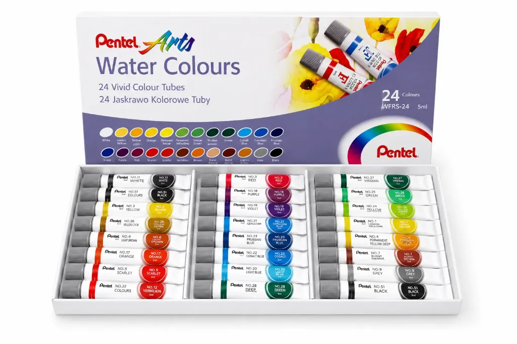 [4513] Acuarela acrílica 24 colores - Pentel