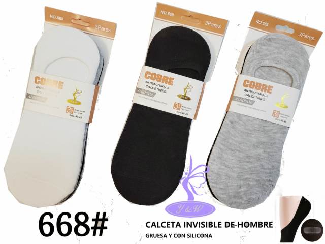 CALCETINES INVISIBLE VARON - Aladdin / 668