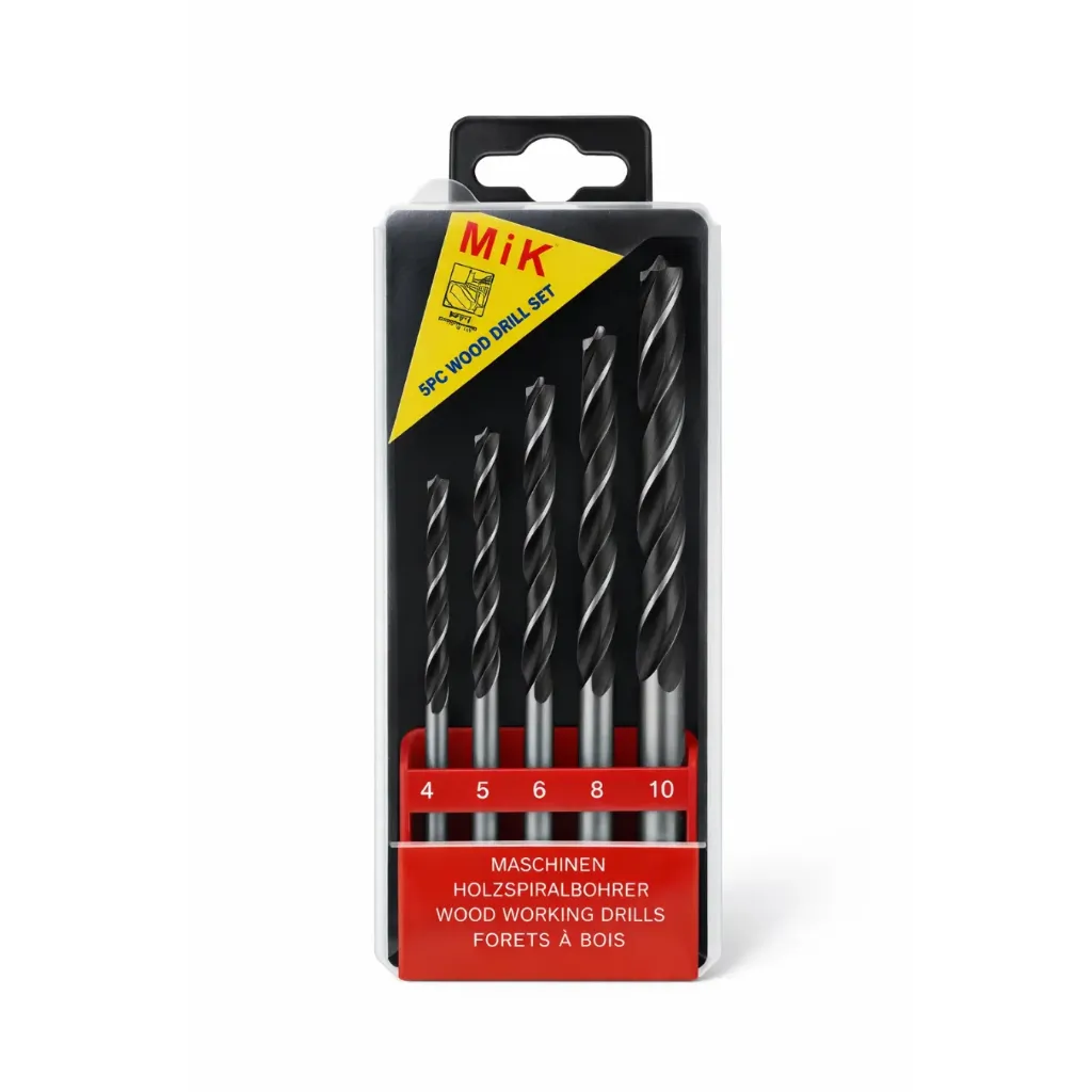Herramienta broca madera set 5 pcs - Mik