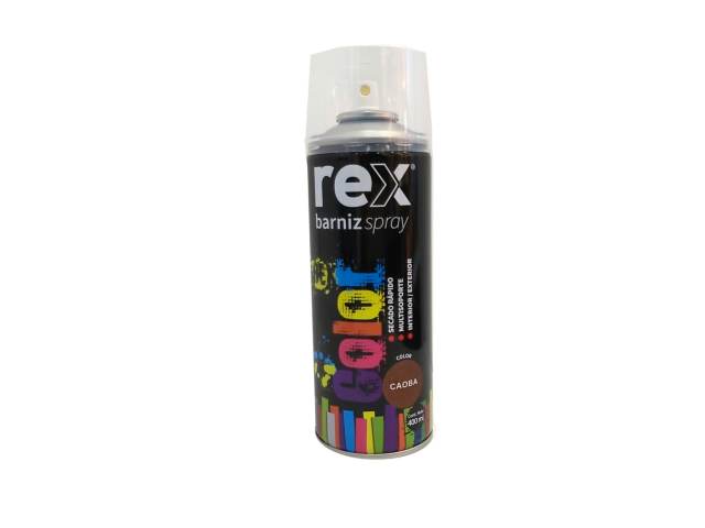 Pintura spray barniz caoba 400 ml - Rex / 60050