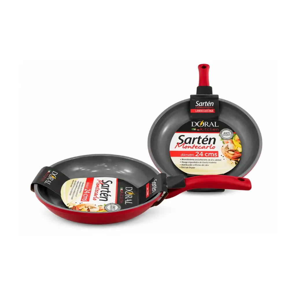 Sarten titanio 24 cm - Doral