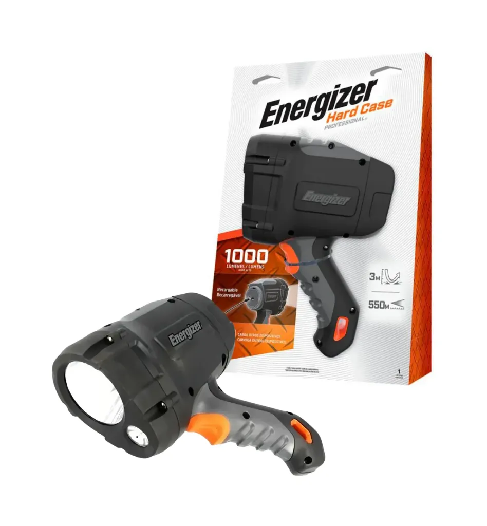 Linterna hard case professional recargable 1000 lúmenes - Energizer / E301010500