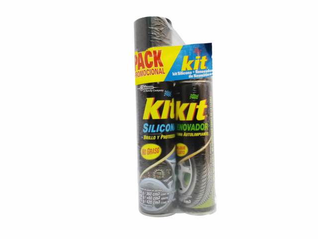 KIT SILICONA BRILLO PROTEC 420CC+RENOV NEUM 582420