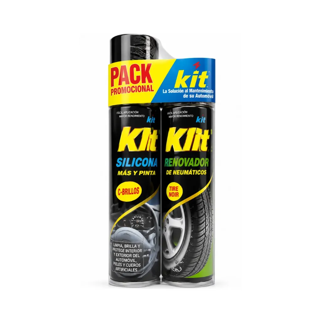 [4671] KIT SILICONA BRILLO PROTEC 420CC+RENOV NEUM 582420