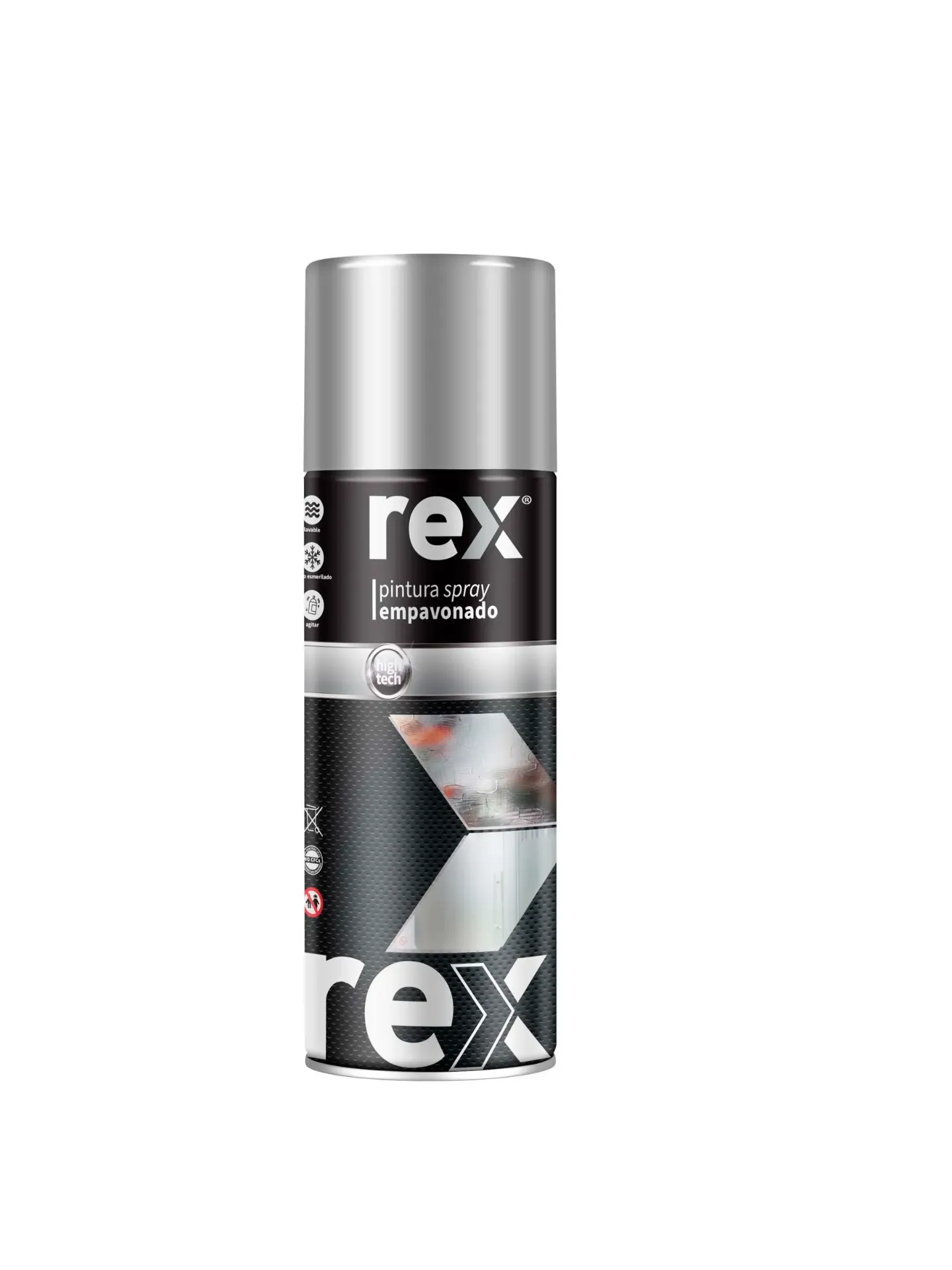 [4725] Pintura spray empavonada blanco 400ml - Rex / 33263