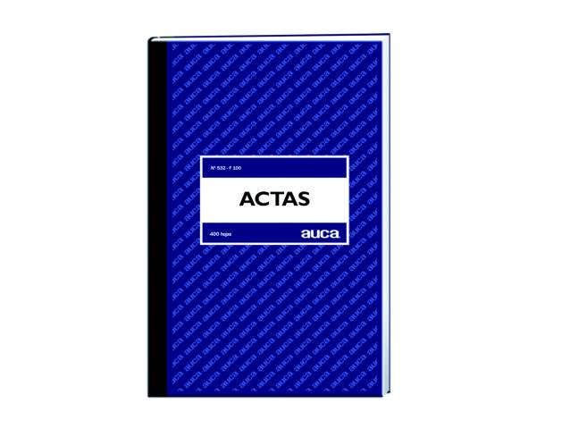 Libro actas 400 hojas MAT.7mm-REM