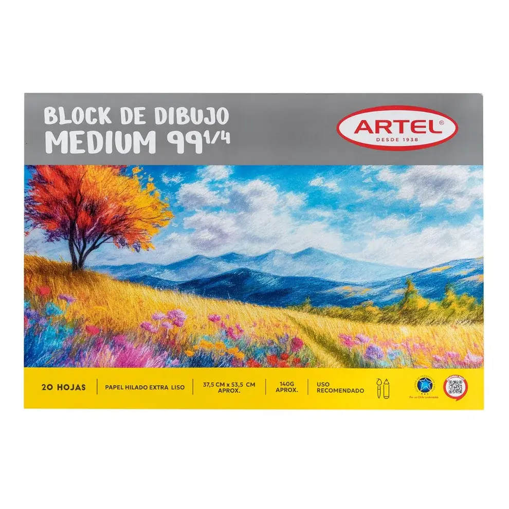 [4799] Block dibujo 99 1/4 140g - Artel