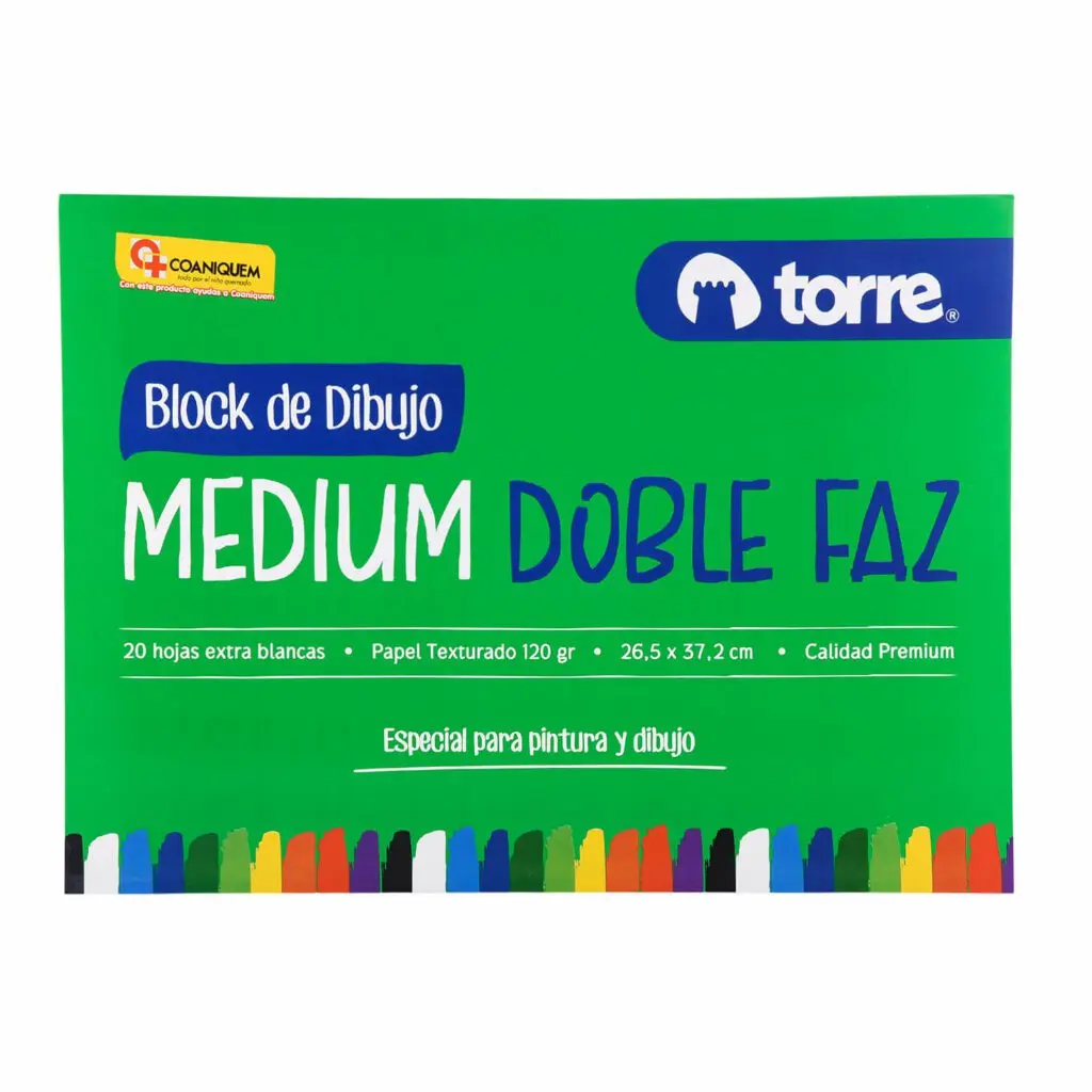[4801] Block dibujo tamaño 99 1/8 20 hojas - Torre