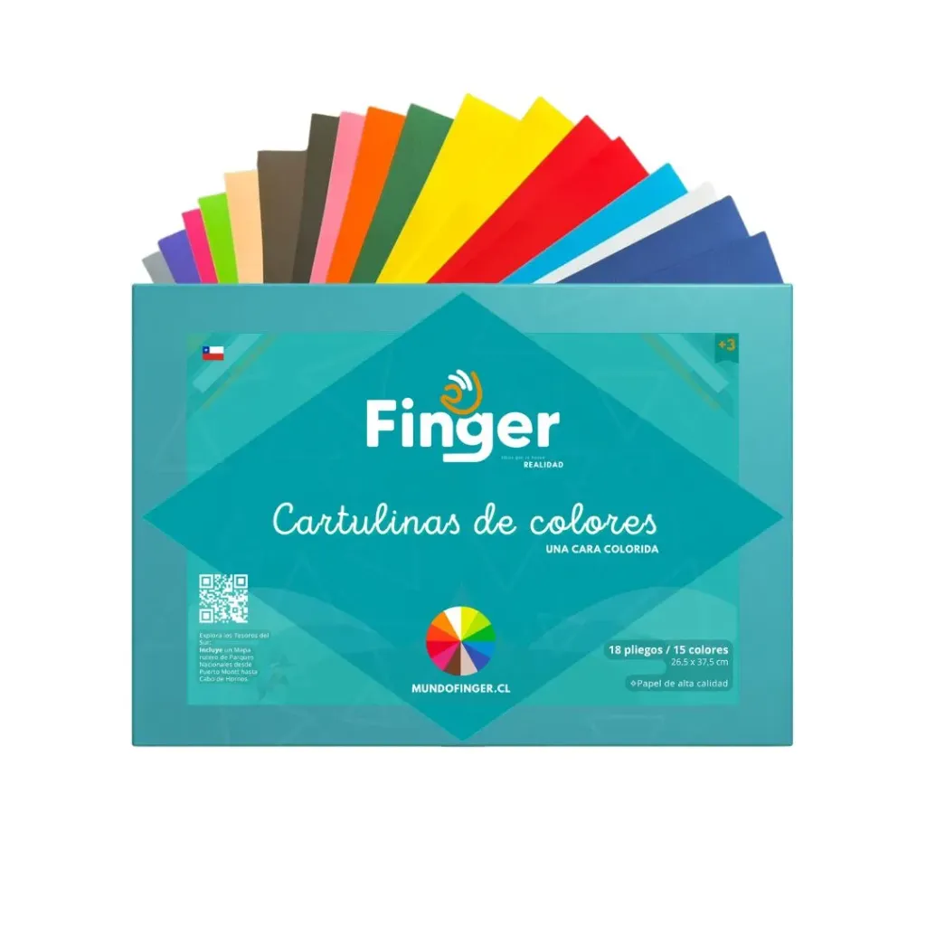[4803] Block cartulina colores - Finger / AASH0103
