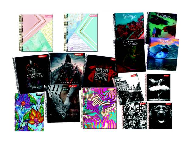 Cuaderno triple top surtido 7mm 120/150 hojas - Torre