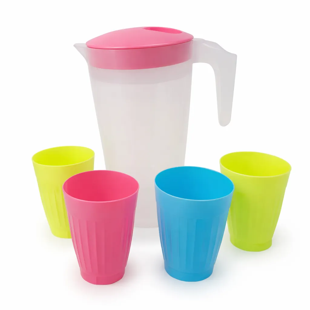 [4928] Set jarra 2 litros + 4 vasos 300 ml - Finger / AA5598