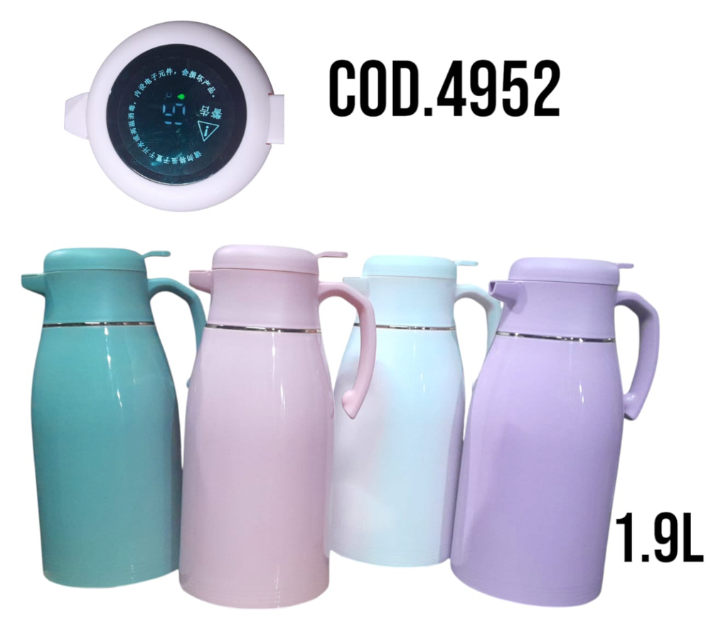 [4952] MENAJE TERMO JARRA 1,9 LITRO 4 COLORES -1 - Finger